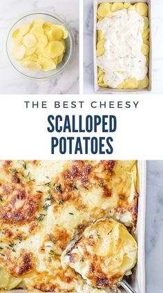 These cheesy scalloped potatoes are the ultimate comfort food with a healthier twist! Thinly sliced potatoes layered with a creamy, cheesy sauce make this dish perfect for holiday feasts or family dinners. Easy to prepare and packed with flavor, this recipe will have everyone asking for seconds. Add it to your table and watch it become an instant favorite!