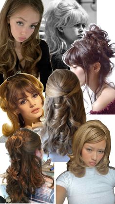 79s Hairstyles, 70s Hairstyles, 70s Hair, Victorian Hairstyles, Hair Magazine, Cute Hairstyles For Short Hair, Half Up Half Down, Hairstyles Short, Half Up