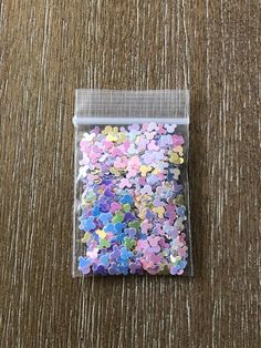 Listing is for 1tsp of confetti/glitter pieces bagged. Mickey Head, Diy Tumblers, Resin Crafts, Floral Tie, Multi Colored, Confetti, Etsy Listing, Embellishments, Craft Projects