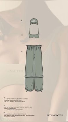 an image of a woman's top and pants with the bottom section cut out