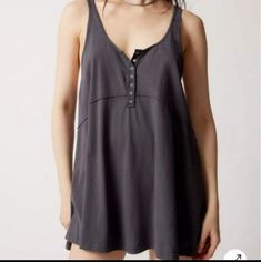 Nwot! Urban Outfitters Out From Under Mayer Babydoll Mini Dress. Size: Xs| Color: Charcoal Babydoll Mini Dress, Spaghetti Strap Mini Dress, Corset Mini Dress, Bow Detail Dress, Urban Outfitters Dress, Mini Wrap Dress, Fitted Skirt, Polo Dress, Charcoal Color