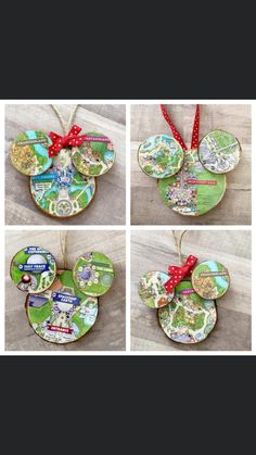 an image of some mickey mouse ornaments on the tweetpe page, which has been