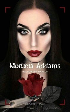 Gomez And Morticia Original, Adams Family Makeup Morticia Addams, Adams Family Morticia Makeup, Morticia Adam’s Make Up, Morticia Makeup Halloween