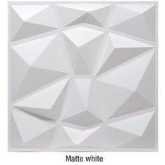 an abstract white paper background with triangular shapes