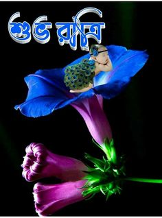 an image of a man sleeping on top of a flower with the caption in english