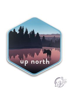 This sticker is perfect for your car, laptop or water bottle! Weather Proof Made in USA Headband Jewelry, Curvy Shorts, Head Wrap Headband, Up North, Curvy Jeans, Silver Jeans, Athletic Pants, Skirt Leggings, Backpack Purse