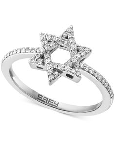 in stock David Ring, Diamond Star, Star Of David, Pick Up, In Store, Buy Online, White Gold, Collage, Ring