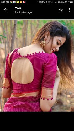 Casual Blouse Designs, Saree Styling, Latest Bridal Blouse Designs, Best Blouse Designs, Traditional Blouse Designs, New Saree Blouse Designs, Latest Model Blouse Designs