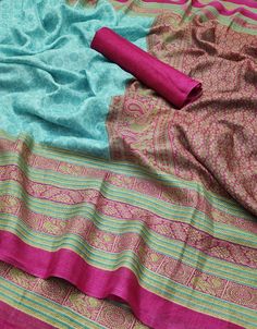 Jute Saree, Blue Sari, Jute Sarees, Latest Silk Sarees, Checks Saree, Nauvari Saree, Cotton Silk Saree