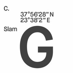 the symbol for glam is shown in black and white