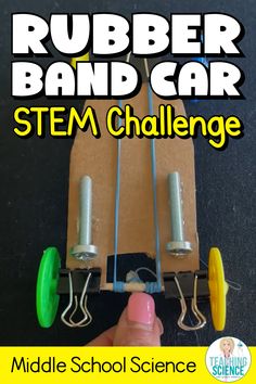 Engineering Projects For Middle School, Steam Activities Middle School, Stem Challenges Middle School, Energy Science Projects, Stem Projects Middle School, Steam Activities Elementary, Middle School Crafts, Cars Preschool, Potential And Kinetic Energy