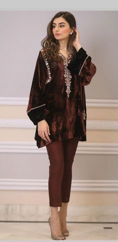 Pencil Pant, Gaun Fashion, Hippy Chic, Beautiful Pakistani Dresses