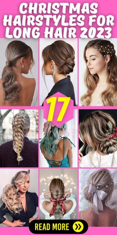 "16 Beautiful Makeup Looks to Match Your Easy Party Hairstyle" Hair Styles For Christmas Party Easy, Hairstyles For Long Hair 2023, Hairstyles For Blonde Hair, Long Hair 2023, Christmas Hairstyles For Long Hair, Beautiful Makeup Looks, Hairstyle Ideas For Long Hair, Christmas Hairstyle, Easy Party Hairstyles