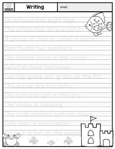 #Writing_Prompt_Worksheets #Writing_Sheets_Handwriting_Worksheets #Trace_And_Write_Sentences #Sentence_Tracing_Worksheets Trace Words Worksheets, 2nd Grade Handwriting Practice, Alphabet Writing Practice Preschool, Writing Worksheets First Grade, Kindergarten Worksheets Free Printables Handwriting Practice, Tracing Sentences Worksheets, Neat Handwriting Practice Sheets Free, English Writing Skills Worksheets, Writing Exercises For Kids