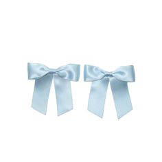 Handmade French silk ribbon hair bows. Approx. 3" long. Mini alligator clips. Sold as a pair. Blue Template, Fav Products, French Silk, Ribbon Hair Bows, Blue Pin, Alligator Clips, Ribbon Hair, Blue Bow, Blue Ribbon