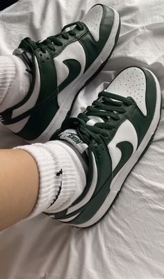 Nike Dunks Colors, Dunk High Spartan Green, Green Nike Dunks, Dunk High