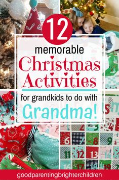 christmas activities for kids to do with grandma