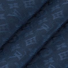 LOUIS VUITTON® - Evermore Shawl - Bleu Marine Louis Vuitton Gifts, Fall Winter Essentials, Trunk Bag, Louis Vuitton Official, Wallet Pouch, Monogram Bag, Buckle Shoes, Fashion Jewelry Earrings, Wallet Chain