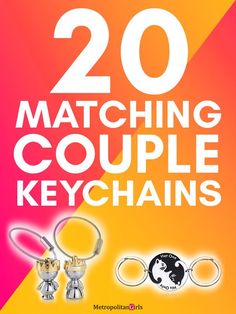 the cover of 20 matching couple key chains