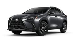 the front view of a gray 2019 toyota murano suv on a white background with no people