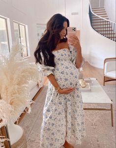 Mini Maternity Dress, Pastel Maternity Dress, Fancy Maternity Outfits, Cute Maternity Outfits Summer, Pregnant Sundress, Maternity Outfits Dresses, Pregnancy Summer Dresses, Spring Maternity Dress, Autumn Pregnancy Outfits