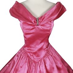 Bubblegum Candy, Formal Dance, Prom Party, Pink Satin, Full Skirt, Party Dress, Dress Outfits, Satin, Womens Dresses