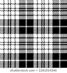 a black and white plaid pattern that can be used as a background or wallpaper