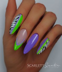 Gel Nail Manicure Ideas, Nail Manicure Ideas, Jamaica Nails, Gel Nail Manicure, Hottest Nail Trends, Zebra Print Nails, Nails For Summer, Trend Nails, Unghie Sfumate