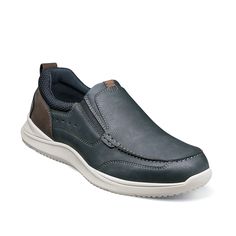 Nunn Bush-Conway Slip-On The Conway slip-ons from Nunn Bush provide you with the consistent comfort and flexibility that your feet demand. Sensible features, like the brand’s signature Softgel heel pod, nestle your foot in soft support and keep you comfortable throughout the day, while the handsome and timeless upper contributes to a versatile style you can wear with anything. Casual Synthetic Moc Toe Slip-ons, Fade-resistant Slip-ons With Round Toe, Fade-resistant Round Toe Slip-ons, Green Backpacks, Athletic Sneakers, Kids Sneakers, Sneaker Shopping, Versatile Style, Slip Ons