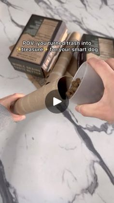 141K views · 5K reactions | Advanced dog enrichment box:
✅ Build confidence with moving objects & noise
✅ Improve problem solving skills
✅ Upcycling and budget friendly

If your dog has never done this before, I recommend only adding food to an empty box to start, then move up to adding a couple novel objects, and eventually add food in each container as a puzzle itself. Always make it fun, not scary or frustrating.💜

Salmon kibble @openfarmpet . Use code 15MIKA15 to save!

#dogenrichment #dogtips #enrichmentfordogs #smartdog #doghacks | goldenpup.mika Moving Objects, Dog Enrichment, Dog Games, Dog Information, Smart Dog, Dog Hacks, Build Confidence, Problem Solving Skills, Confidence Building