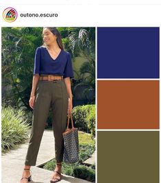 Basic Outfits Summer, Autumn Color Palette Fashion, Informal Attire, Fall Business Casual Outfits, Deep Autumn Color Palette, Deep Autumn