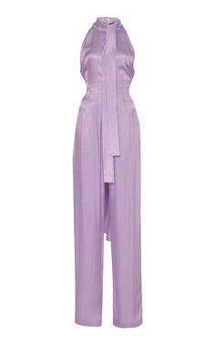 Moda Operandi Jumpsuit, Honey Swamp, Jumpsuit For Wedding Guest, Rahul Mishra, Purple Jumpsuit, 20s Style, Overlay Blouse, Formal Jumpsuit, Evening Jumpsuit