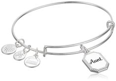 PRICES MAY VARY. JEWELRY ENVELOPED IN LOVE: Express your love with this Alex and Ani Trusting Guide Charm Bangle, reminding her that you’ll always cherish her as your beloved aunt MEANINGFUL CHARMS: This beautiful adjustable bangle has a two-sided charm that says “Aunt” on the front and “A trusting guide, forever by my side” in script on the back–a treasured reminder always SIZING AND CLOSURE: Our innovative, patented, and completely original technology replaces traditional clasps with a sliding Sliding Mechanism, Wire Bangle Bracelets, Love Express, Pearl Bangle, Alex And Ani Bracelets, Wire Bangles, Classic Bracelets, Because I Love You, Adjustable Bangle