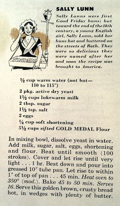 an old recipe book with instructions on how to use it