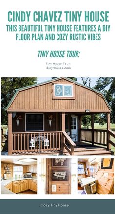 the tiny house tour flyer is shown