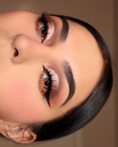 Fall Inspired Makeup, Thanksgiving Makeup, Makeup Pictorial, Prom Eye Makeup, Eye Makeup Techniques, Pinterest Makeup, Eye Makeup Designs, Colorful Eye Makeup