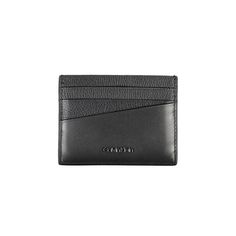 Black Leather Wallet. Ideal For Men. Card Holder. 1 Central Pocket. Branded Logo. Material: 100% Leather. Modern Black Wallets For Business, Classic Black Wallet For Everyday Use, Classic Black Card Holder For Formal Use, Classic Black Wallets For Everyday, Classic Black Wallet For Work, Black Calvin Klein Bag For Formal Occasions, Classic Bags With Card Slots For Business, Modern Calvin Klein Business Bags, Classic Workwear Bags With Card Slots