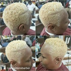 Pictures Of Short Haircuts, Black Hair Curls, Short Bleached Hair, Short Platinum Blonde Hair, Short Fade Haircut, Blonde Natural Hair, Hype Hair