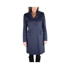 Blue Wool Vergine Jacket Coat. Crafted From Loro Piana Fabric. Luxurious Blue Color. Made In Italy. 100% Virgin Wool. Front Buttons Closure With Belt. 2-Pockets Design. Perfect For Women. Material: 100% Wool Vergine. Elegant Blue Wool Peacoat, Blue Outerwear With Concealed Placket, Blue Outerwear With Concealed Placket For Office, Fitted Blue Peacoat For Office, Elegant Blue Peacoat For Office, Elegant Blue Outerwear For Office, Elegant Blue Wool Outerwear, Blue Peacoat With Hidden Buttons For Work, Blue Peacoat With Hidden Button Closure For Work