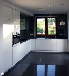 the kitchen is clean and ready for us to use in its new owner's home