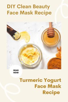 Rooted in Indian bridal beauty practices, this easy DIY Turmeric Yogurt Face Mask comes together in minutes and leaves your skin glowing, soft and supple! Glowing Face Mask, Diy Natural Makeup, Non Toxic Skincare, Beauty Face Mask, Cleanse Face, Mask For Glowing Skin, Turmeric Face