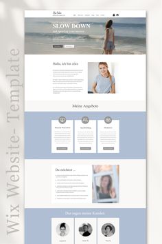 Wix Webdesign Website für Life-Coaching Coaching Landing Page Design, Website Services Page, Coaching Landing Page, Coaching Website Template, Yoga Website Template, Website Templates, Wix Website Templates, Wix Templates, Diy Website