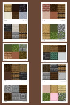 block palettes, minecraft, minecraft block palettes, pallet, palletes Minecraft Housing Ideas, Minecraft Design Ideas House, Minecraft Village Color Palette, Minecraft Spruce Block Palette, Minecraft Spruce Palette, Minecraft Colors Palette, Minecraft Material Combinations, Minecraft Building Color Palette, Minecraft Block Pallet Ideas