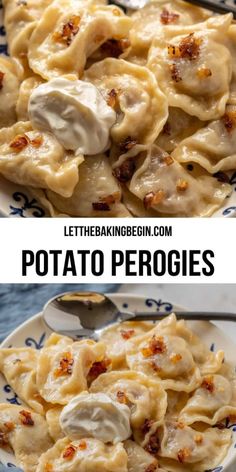 This Potato Perogies Recipe with caramelized onions is made with simple ingredients that come together into the most delicious bites of homemade comfort food. Make them fresh, or freeze to get a head start on dinner on a busy weeknight, these pierogies or vareniki will become your favorite. Homemade Comfort Food, Comfort Food Recipes Dinners, Food Dinner, Make Ahead Meals, Great Appetizers