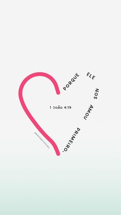 a pink heart with words written on it