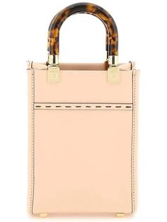 Gender: Women Brand: FENDI Product Name: Sunshine Shopper Leather Mini Bag Pale Pink Bags Alora Code: 48043521 Color: pink Origin: Italy Designer Style ID 8BS051 ABVL F14N1 Pink Bags, Leather Mini Bag, Chain Loop, Hermes Birkin 30, Cross Bag, Rose Gold Hardware, Product Name, Designer Style, Chain Bags