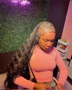 @hairbyytayy on insta! Braids Alicia Keys, Braids Heart, Black Hair Protective Styles, Braids Length, Textured Hairstyles, Weave Bob, Girl Hairstyles Black, Alicia Keys Braids