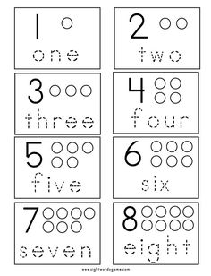 printable worksheet for numbers and counting