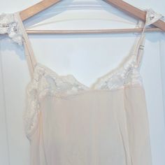 Never Worn Sheer Maxi Nightgown. Could Be Worn As Dress With Nude Slip. It Uses Their Sizing Which Says 2 On The Gown, But It Fits Like A M, Not An Actual Size 2 Spring Nightgown With Delicate Lace For Loungewear, Spring Delicate Lace Nightgown For Loungewear, Summer Nightgown With Delicate Lace For Bedtime, Summer Delicate Lace Nightgown For Bedtime, Summer Delicate Lace Nightgown, Summer Wedding Nightgown With Built-in Bra, Summer Nightgown With Delicate Lace For Loungewear, Feminine Lace Nightgown For Sleep, Camisole Sleep Dress With Delicate Lace