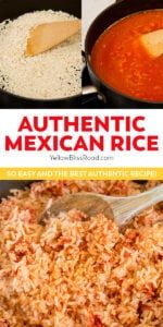 authentic mexican rice is an easy and tasty way to use it as a side dish